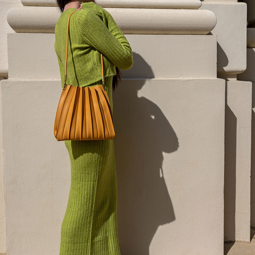 Cardigan & Midi Dress Set - Melie Bianco