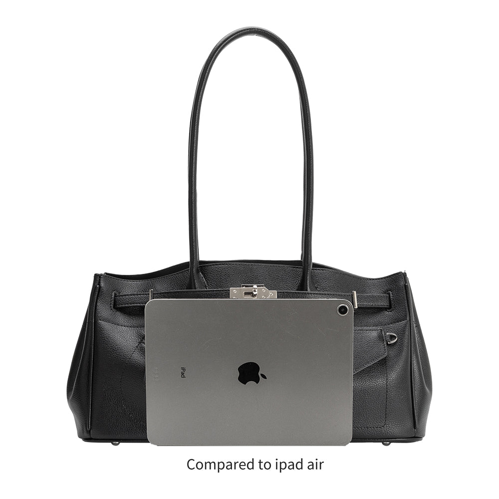 Mint Rocky Recycled Vegan Leather Shoulder Bag - Melie Bianco