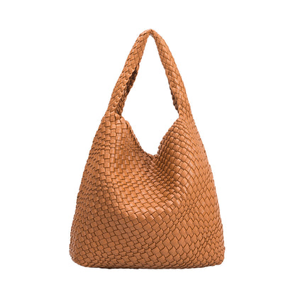 Saddle Johanna Large Recycled Vegan Leather Shoulder Bag |Melie Bianco - Melie Bianco