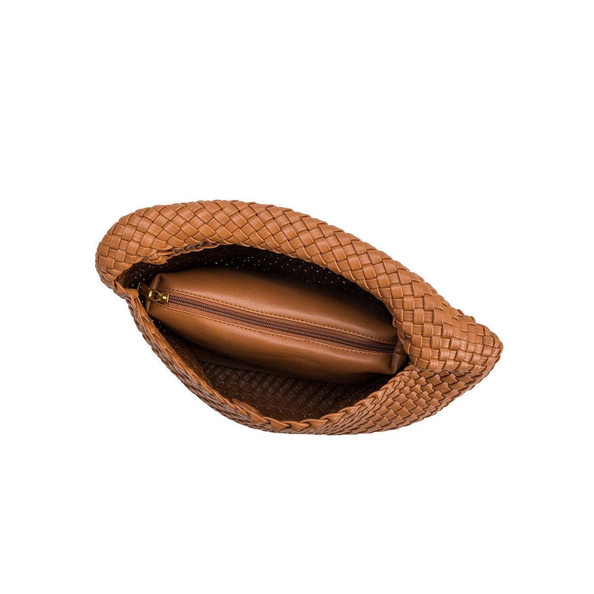Saddle Johanna Large Recycled Vegan Leather Shoulder Bag |Melie Bianco - Melie Bianco