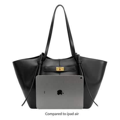 Espresso Imelda Recycled Vegan Leather Tote Bag - Melie Bianco