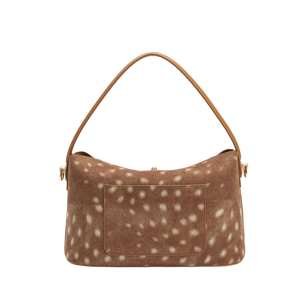 Bambi Lana Recycled Vegan Leather Crossbody Bag - Melie Bianco