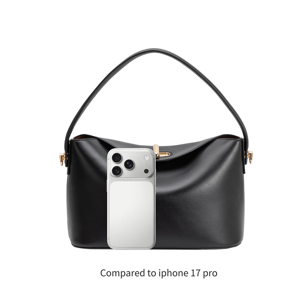 Burgundy Lana Recycled Vegan Leather Crossbody Bag - Melie Bianco