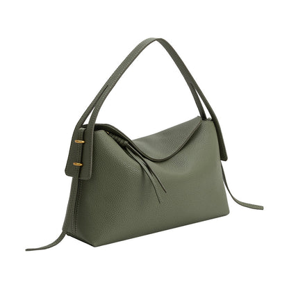 Sage Emory Recycled Vegan Leather Top Handle Bag - Melie Bianco