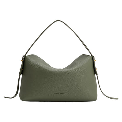 Sage Emory Recycled Vegan Leather Top Handle Bag - Melie Bianco