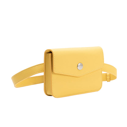 Yellow Amberlee Vegan Leather Wallet - Melie Bianco