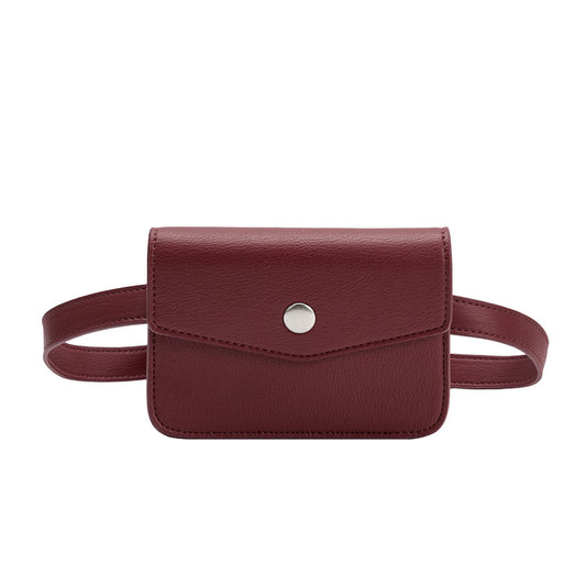 Burgundy Red Amberlee Vegan Leather Wallet - Melie Bianco