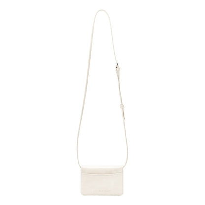 Ivory Hart Small Vegan Leather Card Holder - Melie Bianco