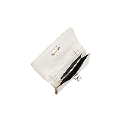 Ivory Hart Small Vegan Leather Card Holder - Melie Bianco