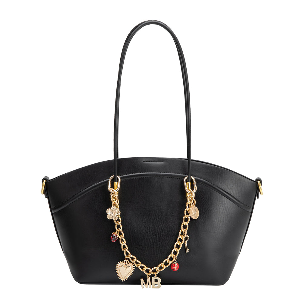 Gold Springtime Chain Bag Charm - Melie Bianco