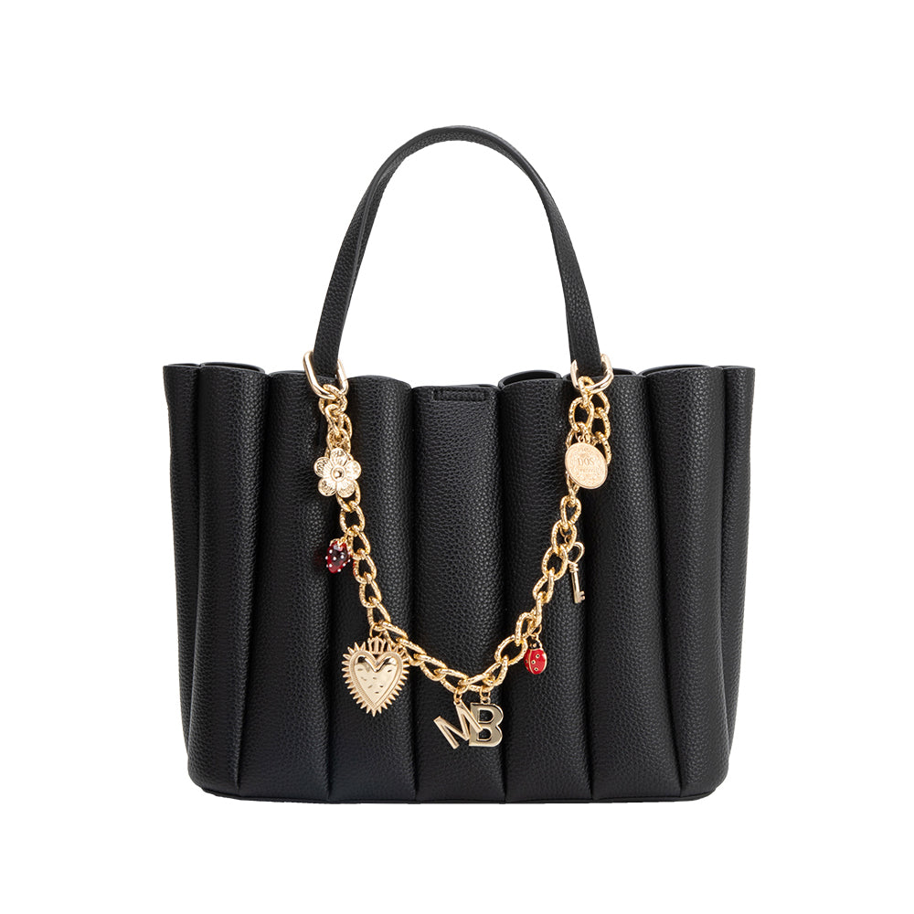 Gold Springtime Chain Bag Charm - Melie Bianco