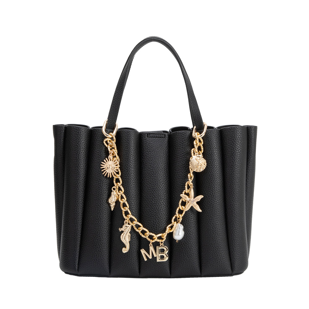 Gold Seaside Chain Bag Charm - Melie Bianco
