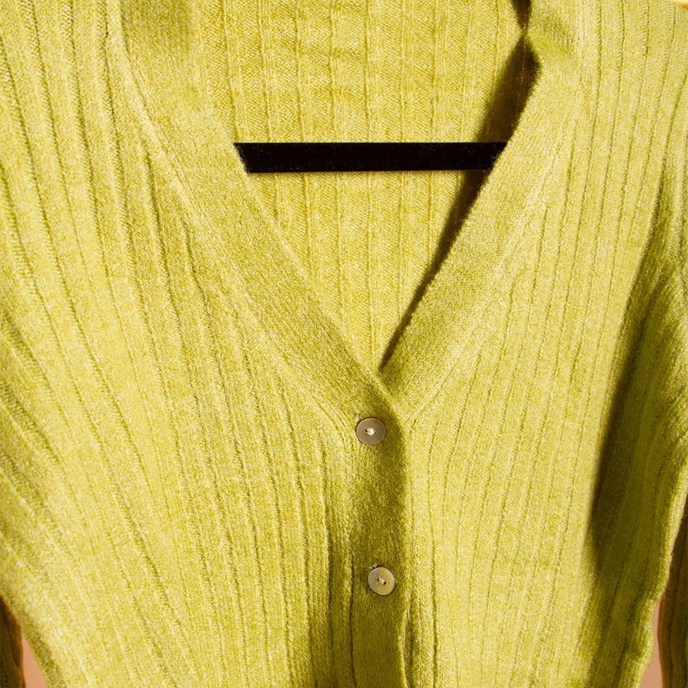 Cardigan & Midi Dress Set - Melie Bianco