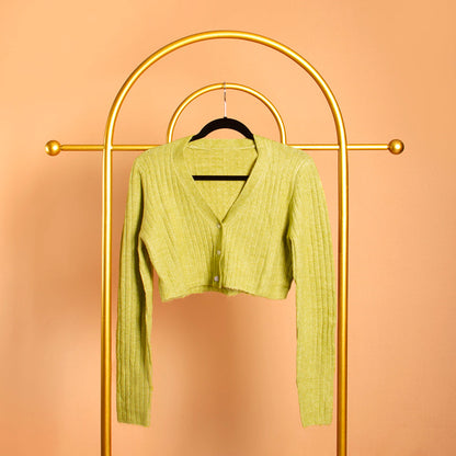 Cardigan & Midi Dress Set - Melie Bianco