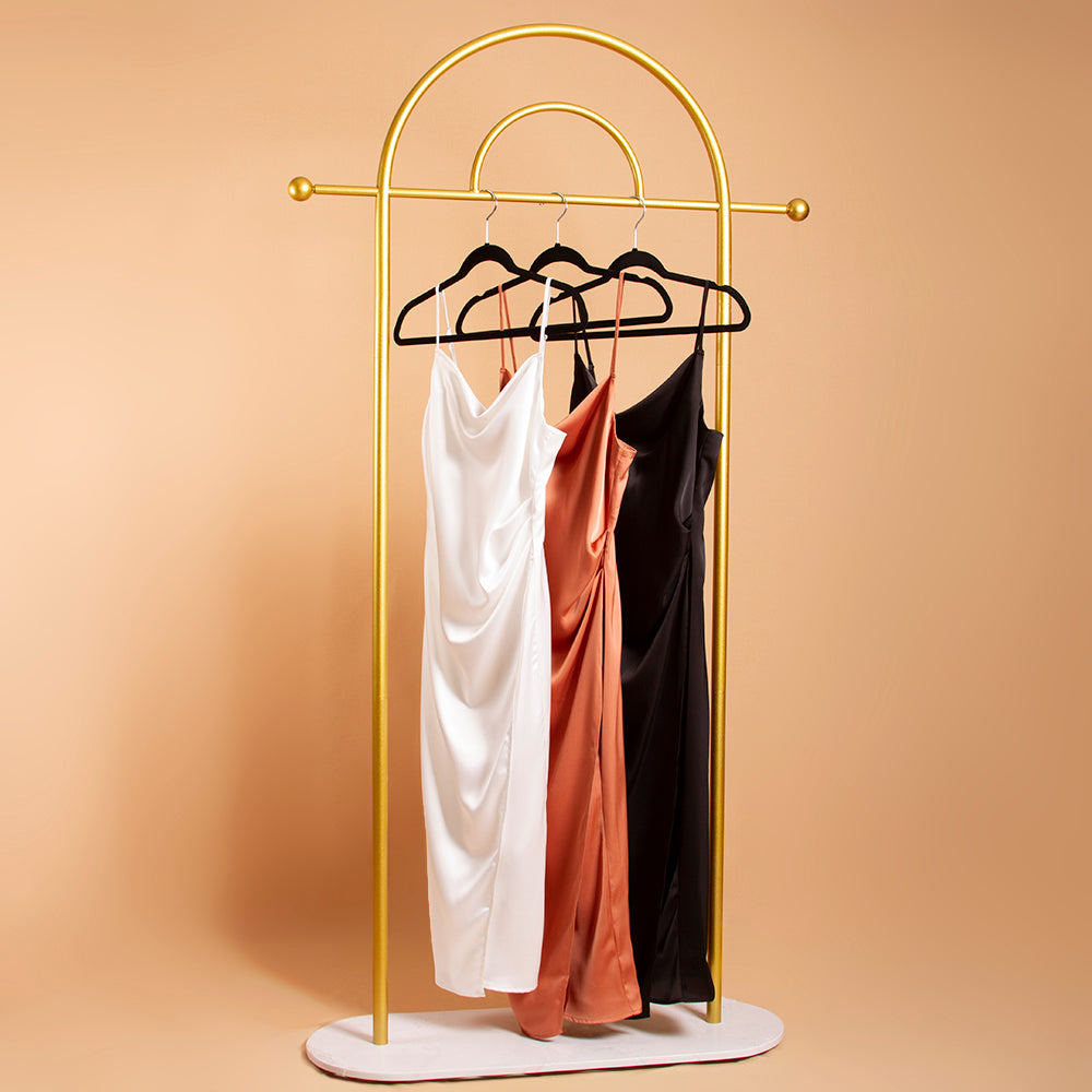 Cowl Neck Slip Dress - Melie Bianco