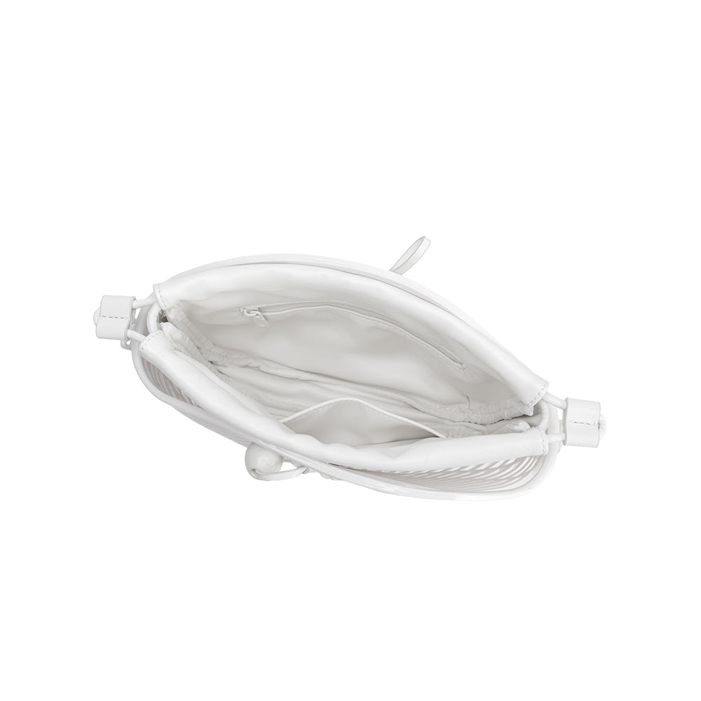 White Nikko Jelly Small Tote Bag - Melie Bianco