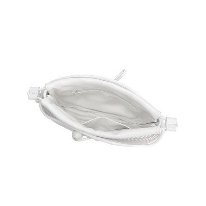 White Nikko Jelly Small Tote Bag - Melie Bianco