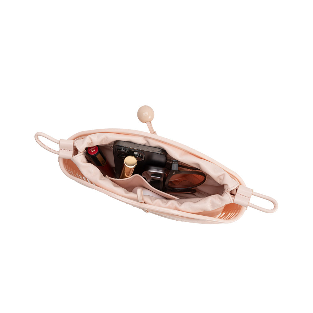 Peach Nikko Jelly Small Tote Bag - Melie Bianco