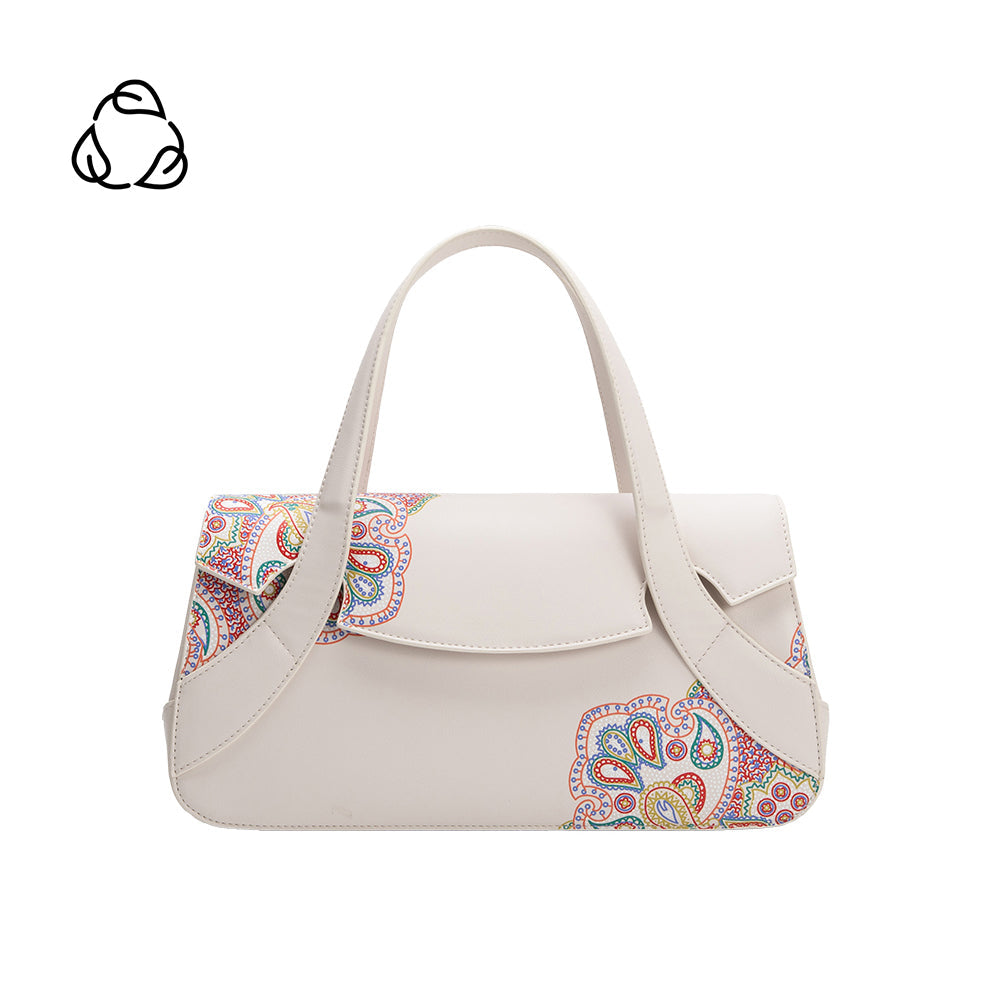 Bone Beatriz Recycled Vegan Leather Crossbody Bag - Melie Bianco