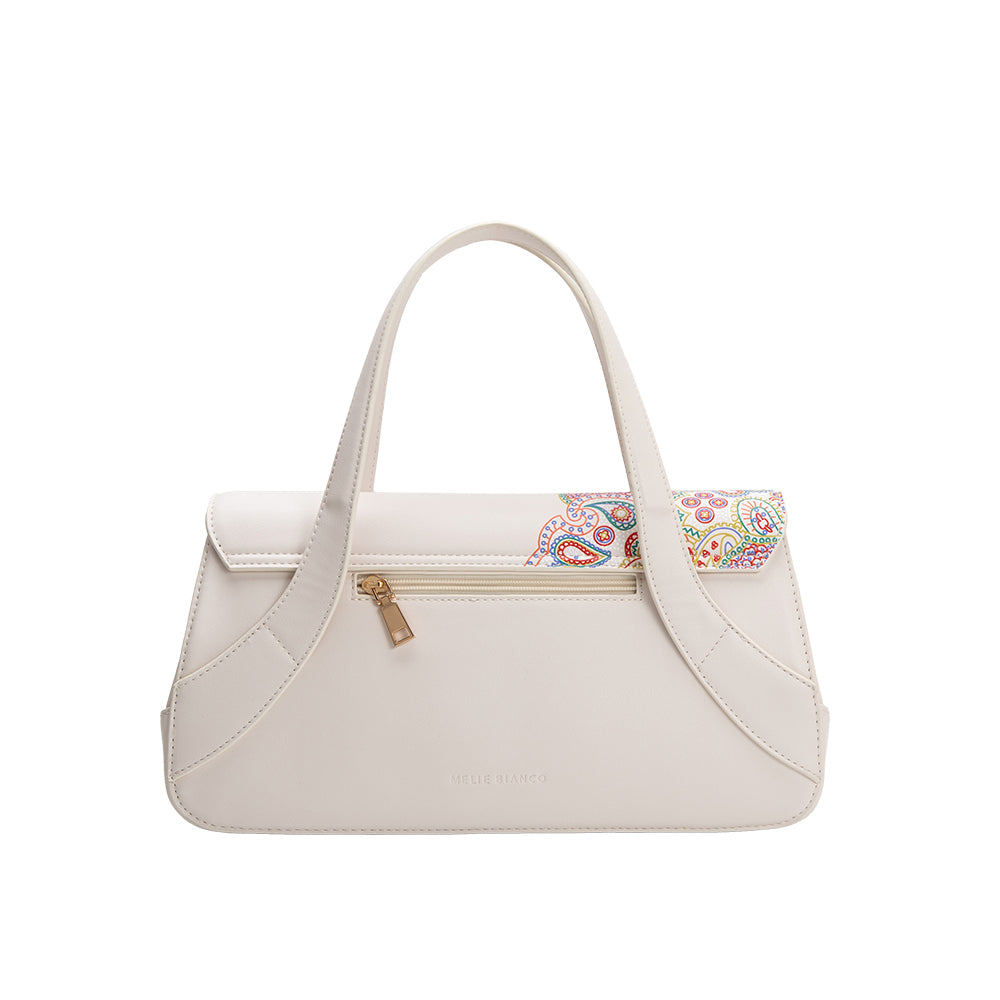Bone Beatriz Recycled Vegan Leather Crossbody Bag - Melie Bianco