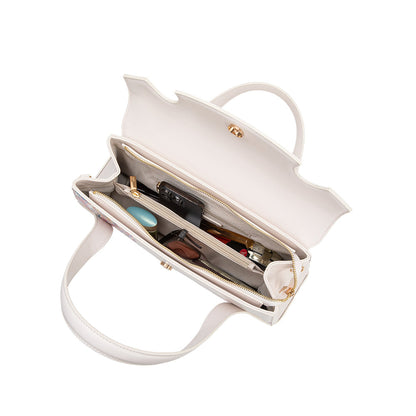 Bone Beatriz Recycled Vegan Leather Crossbody Bag - Melie Bianco
