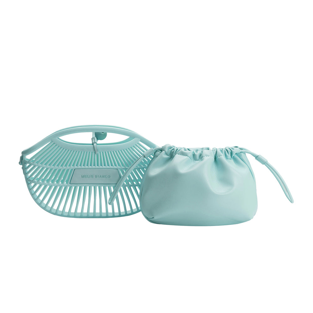 Mint Nikko Jelly Small Tote Bag - Melie Bianco