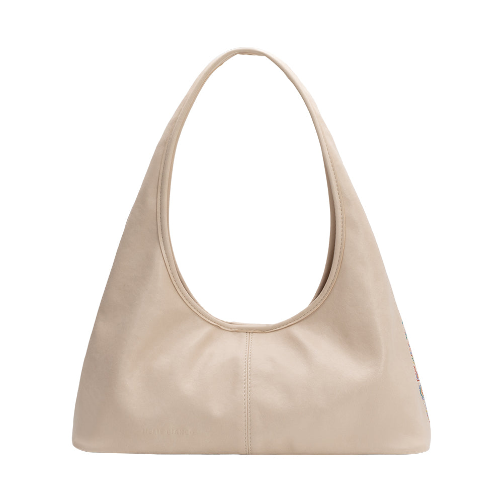 Bone Tinsley Recycled Vegan Leather Shoulder Bag - Melie Bianco