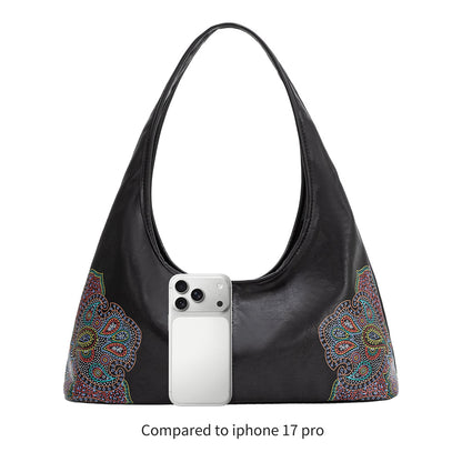Bone Tinsley Recycled Vegan Leather Shoulder Bag - Melie Bianco