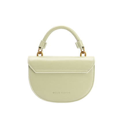 Mint Esther Recycled Vegan Leather Crossbody Bag - Melie Bianco