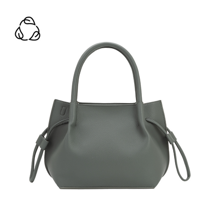 Sage Tyler Recycled Vegan Leather Crossbody Bag - Melie Bianco