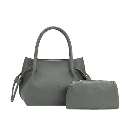 Sage Tyler Recycled Vegan Leather Crossbody Bag - Melie Bianco