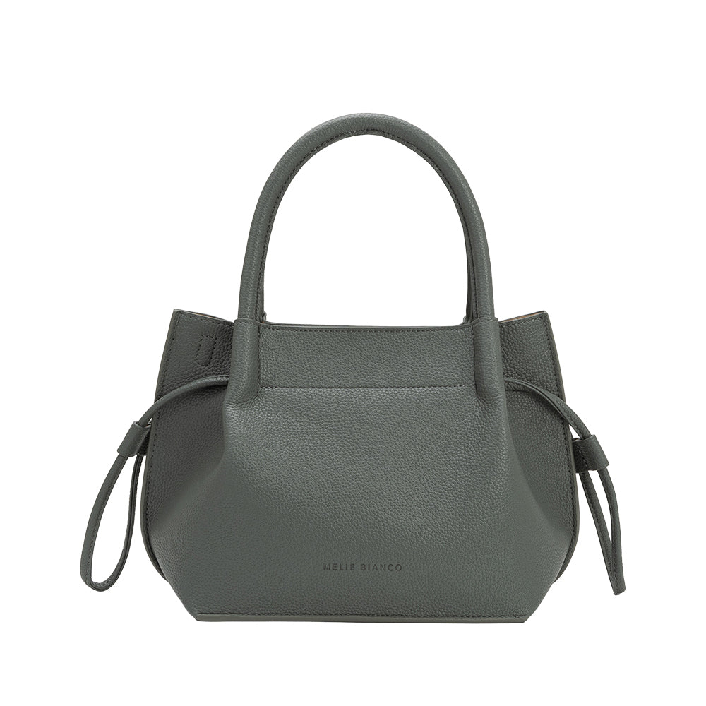 Sage Tyler Recycled Vegan Leather Crossbody Bag - Melie Bianco