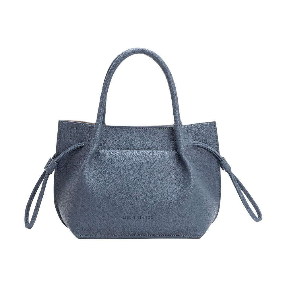 Slate Tyler Recycled Vegan Leather Crossbody Bag - Melie Bianco