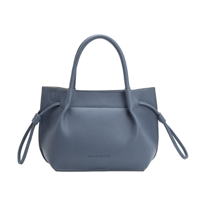 Slate Tyler Recycled Vegan Leather Crossbody Bag - Melie Bianco