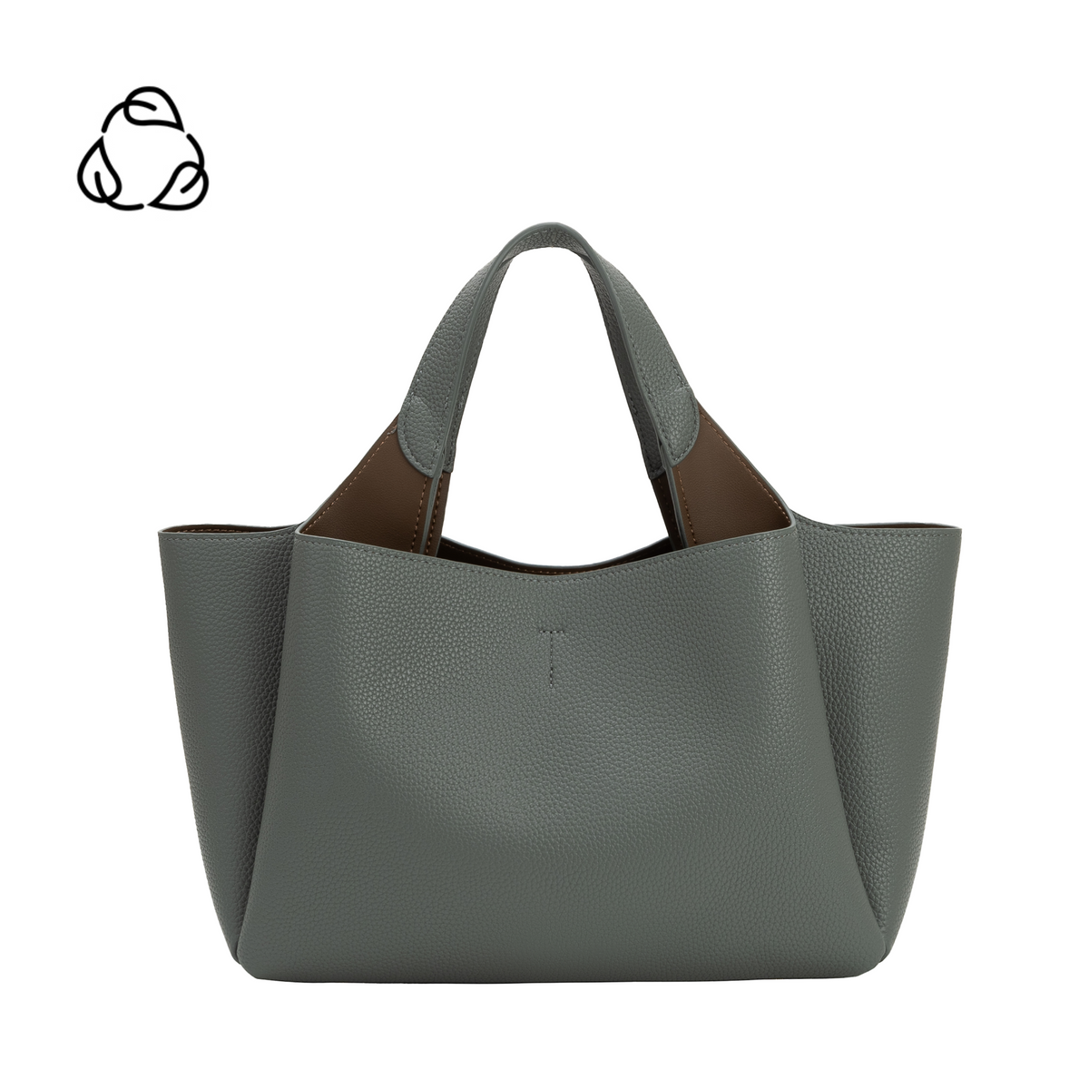 Sage Whitley Recycled Vegan Leather Tote Bag - Melie Bianco