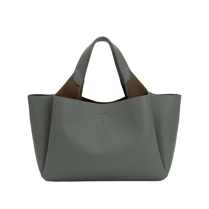 Sage Whitley Recycled Vegan Leather Tote Bag - Melie Bianco