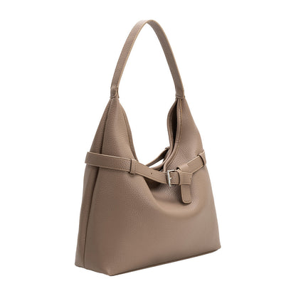 Taupe Amerie Recycled Vegan Leather Tote Bag - Melie Bianco
