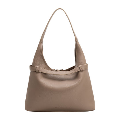 Taupe Amerie Recycled Vegan Leather Tote Bag - Melie Bianco