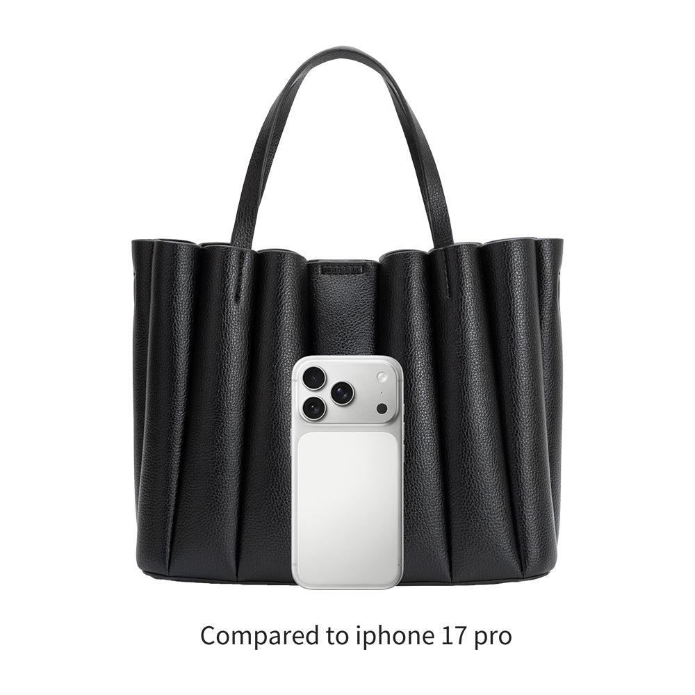 Yellow Adela Recycled Vegan Leather Tote Bag - Melie Bianco