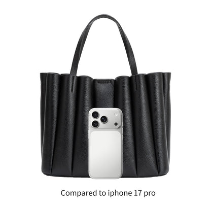 Yellow Adela Recycled Vegan Leather Tote Bag - Melie Bianco