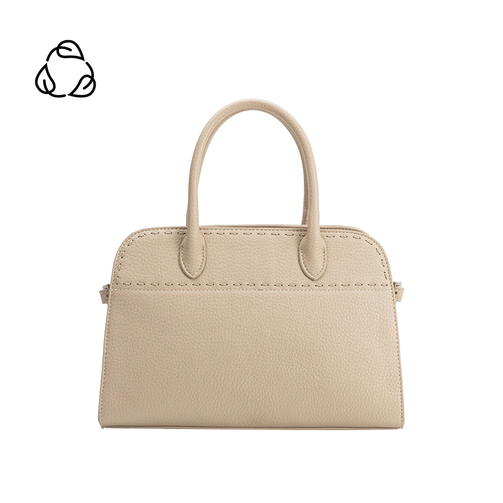 Bone Marlo Recycled Vegan Leather Top Handle Bag - Melie Bianco