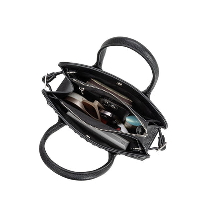 Bone Marlo Recycled Vegan Leather Top Handle Bag - Melie Bianco