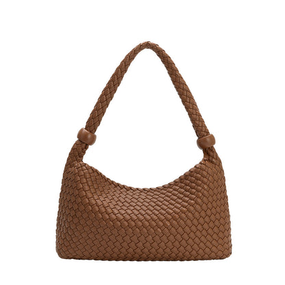 Saddle Quinn Recycled Vegan Leather Shoulder Bag - Melie Bianco