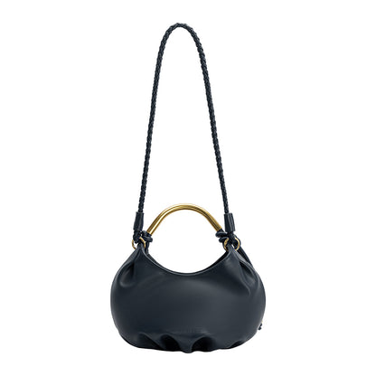 Peacock Dottie Recycled Vegan Leather Top Handle Bag - Melie Bianco
