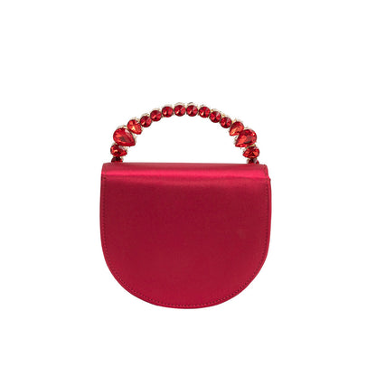 Ruby Trudie Satin Crossbody Bag - Melie Bianco