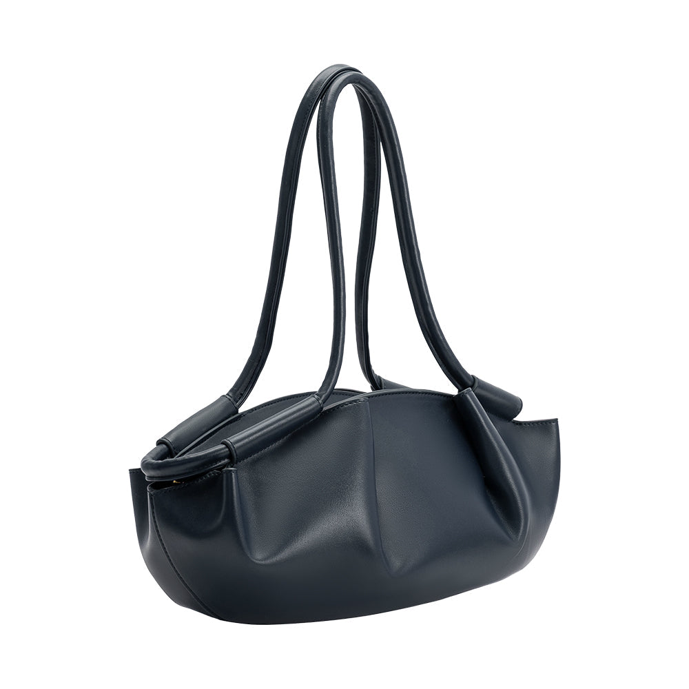 Peacock Candace Recycled Vegan Leather Shoulder Bag - Melie Bianco