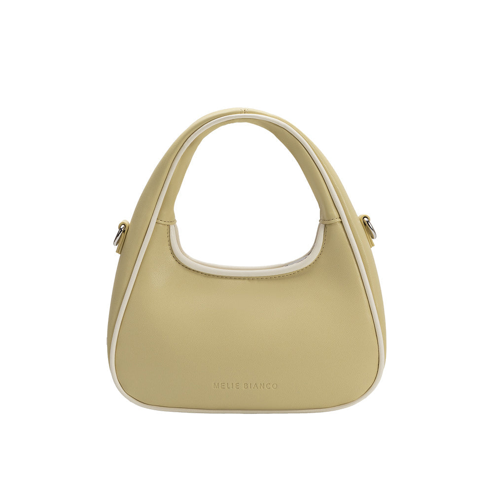Black Sarita Recycled Vegan Leather Crossbody Bag - Melie Bianco