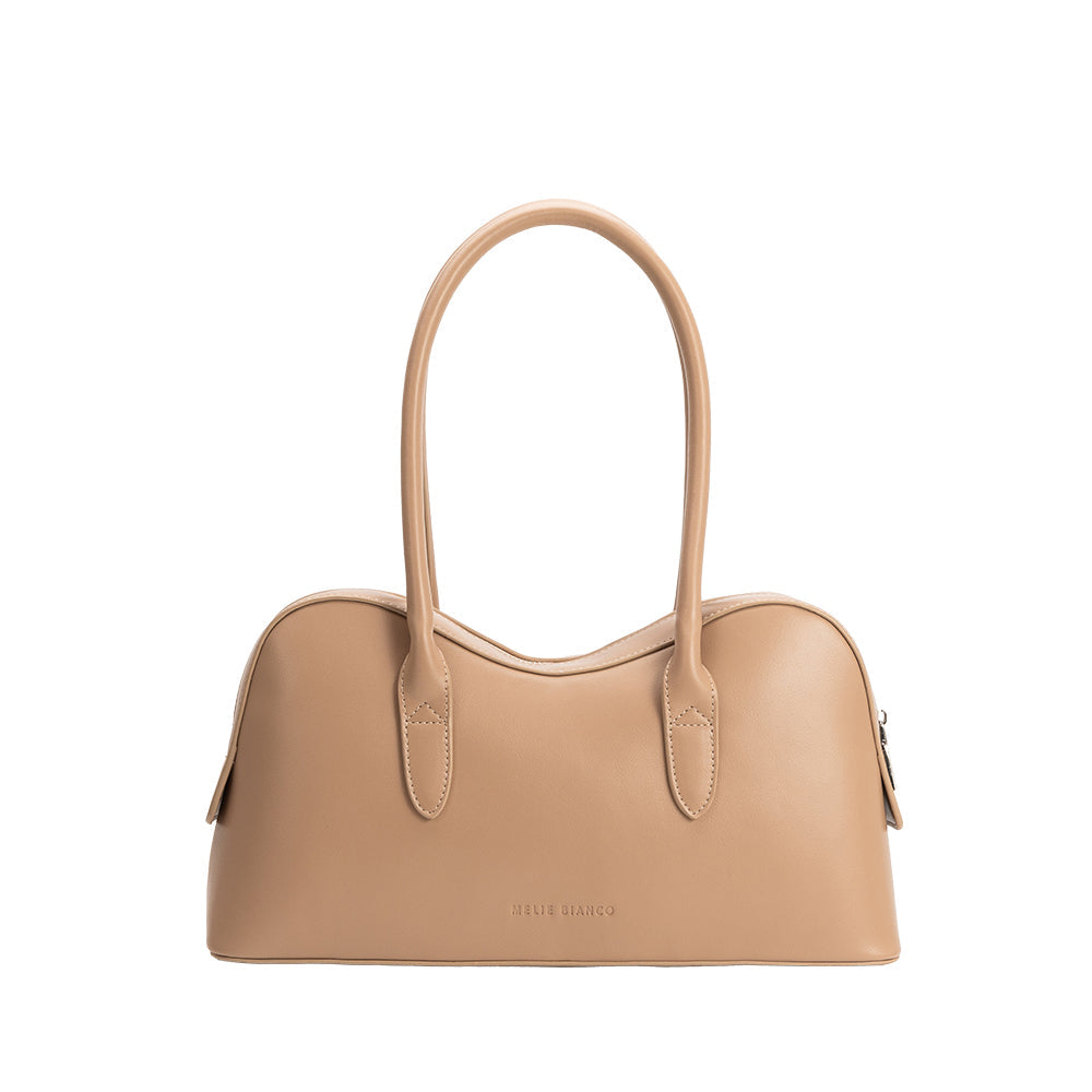 Nude Tilda Recycled Vegan Leather Shoulder Bag - Melie Bianco