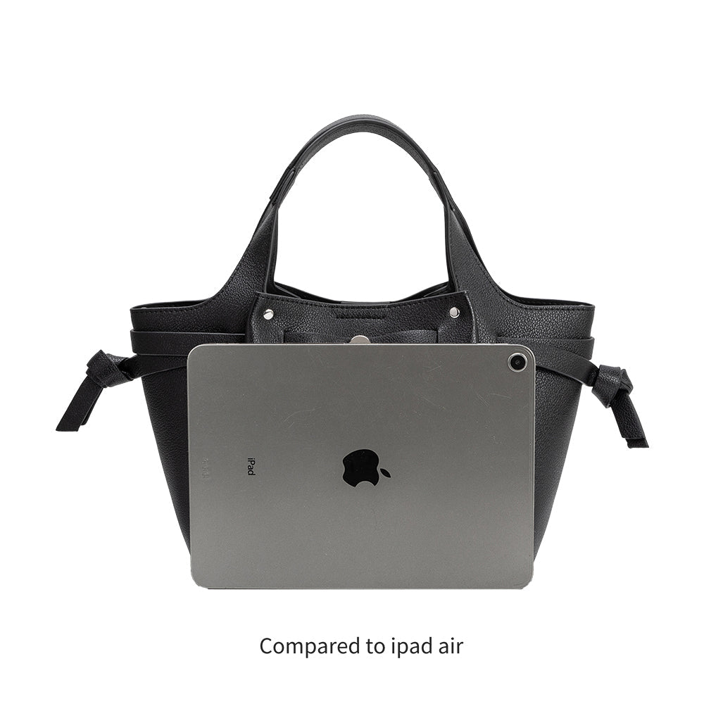 Sky Avril Recycled Vegan Leather Top Handle Bag - Melie Bianco