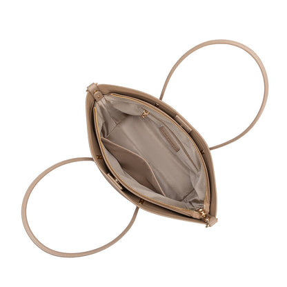 Nude Hazel Recycled Vegan Leather Tote Bag - Melie Bianco